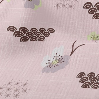 Japanese Cherry Blossoms And W Terry