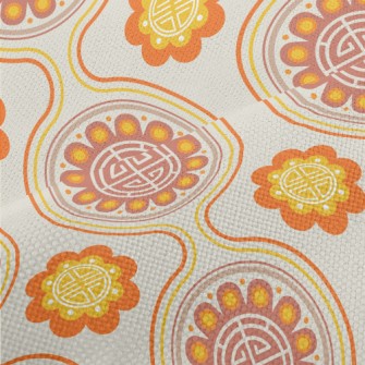 Korean Traditional Symbols Performance Linen