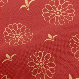 Chinese Floral Symbols Performance Linen