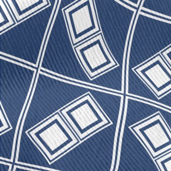 Geometric Lines And Squares Standard Corduroy