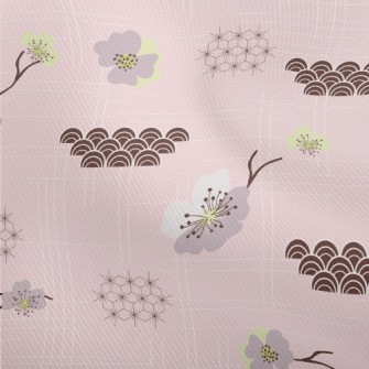 Japanese Cherry Blossoms And W Dobby