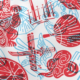 Japanese Style Seal Stretch Ponte