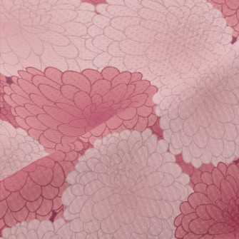 Red And Pink Hydrangea Piqué