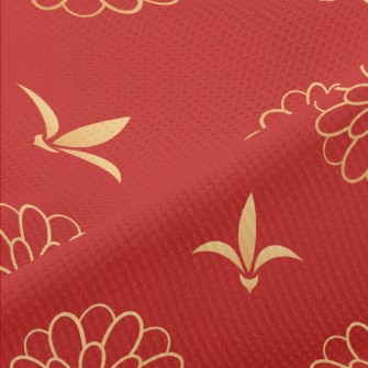 Chinese Floral Symbols Piqué