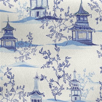 Hand Drawn Chinese Style Build Jersey Backed Fleece