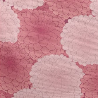 Red And Pink Hydrangea Pongee