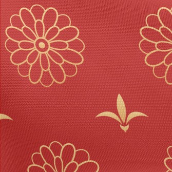 Chinese Floral Symbols Pongee
