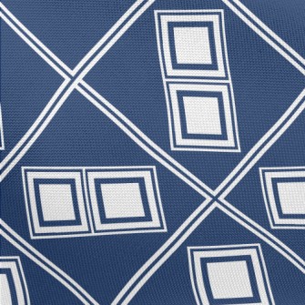 Geometric Lines And Squares Pongee