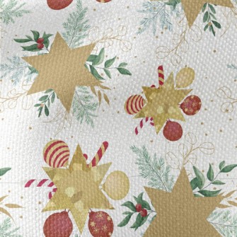 Christmas Star Decoration Waterproof Canvas