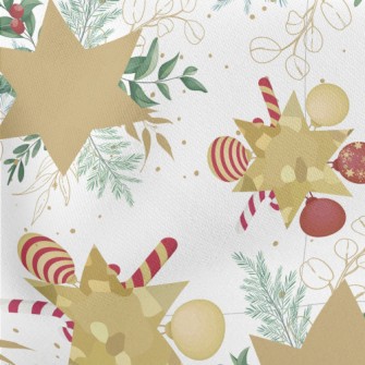 Christmas Star Decoration Stretch Ponte