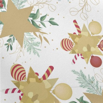 Christmas Star Decoration Pongee