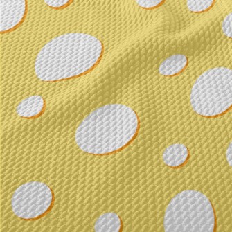 Simple Size Dots Birdseye Piqué