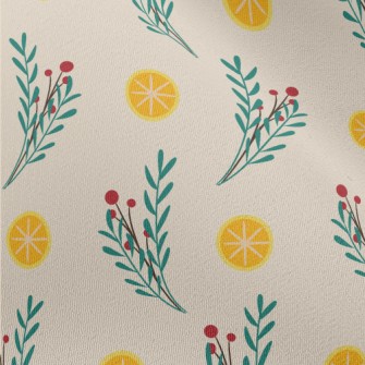 Warm Little Flowers Chiffon