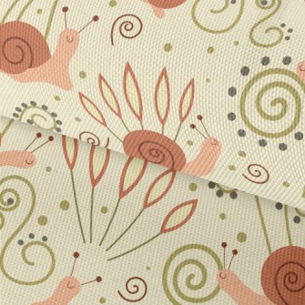 Cute Crawling Snail Waterproof Oxford