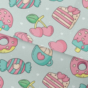 Cute And Colorful Desserts Waterproof Oxford