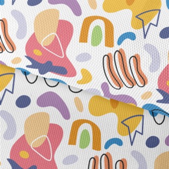Colorful Art Geometry Waterproof Oxford