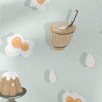 Eggs Made Into Cake Waterproof Canvas