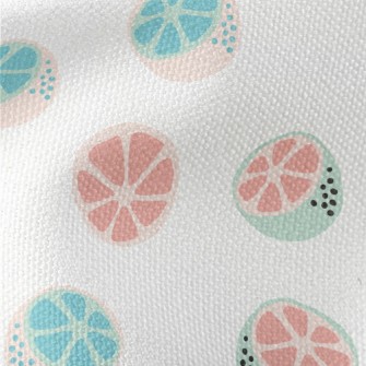Fresh Contrasting Orange Fruit Waterproof Canvas