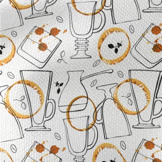 Cocktail Utensils Cups Waterproof Canvas