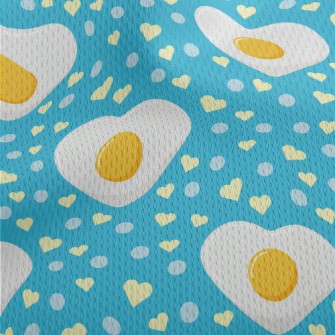 Love Poached Eggs Athletic Mesh Flat Back