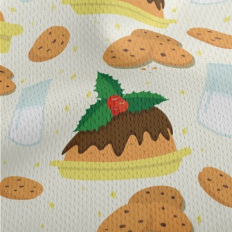 Delicious Biscuit Cake Athletic Mesh Flat Back