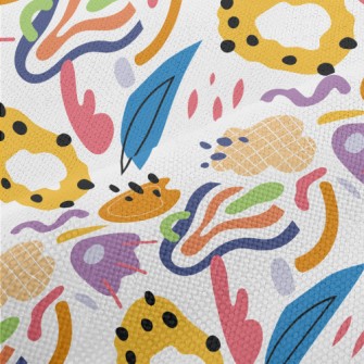 Wonderful Geometric Figures Performance Linen