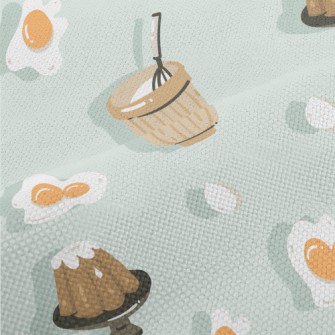 Eggs Made Into Cake Performance Linen