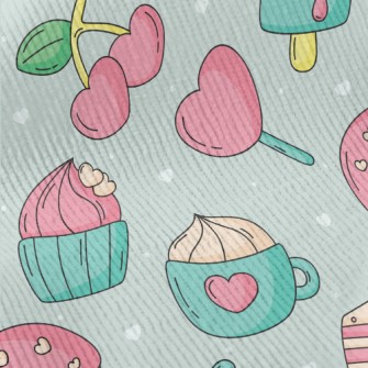 Cute And Colorful Desserts Standard Corduroy