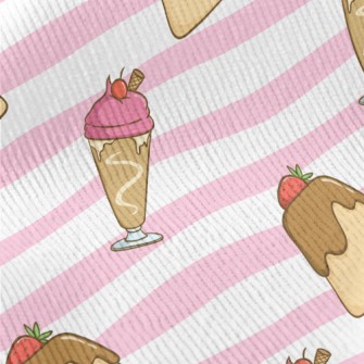 Cute Dessert Sundae Standard Corduroy