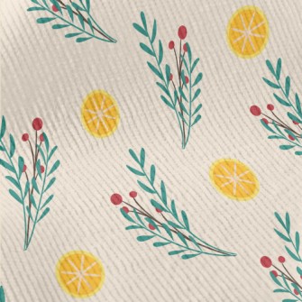 Warm Little Flowers Standard Corduroy