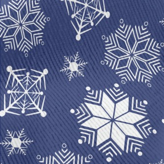 Snow And Snow Falling Standard Corduroy