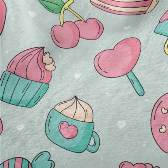 Cute And Colorful Desserts Minky