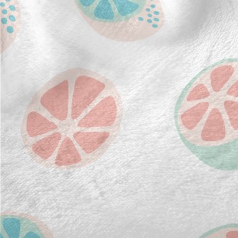 Fresh Contrasting Orange Fruit Minky
