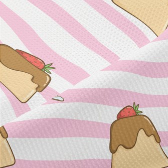 Cute Dessert Sundae Piqué