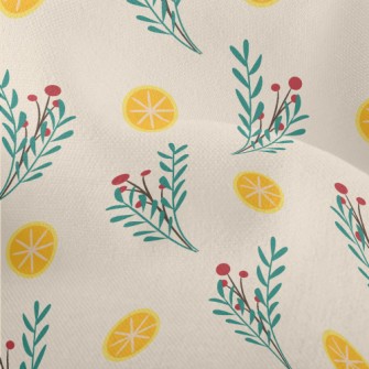 Warm Little Flowers Lightweight Performance Linen