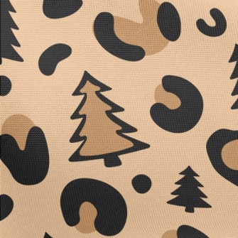 Leopard Print Christmas Tree Pongee