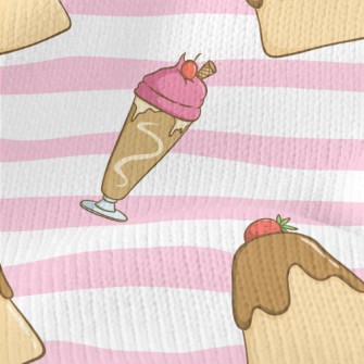 Cute Dessert Sundae Stretch Jersey