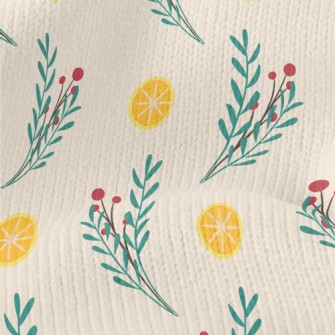 Warm Little Flowers Stretch Jersey