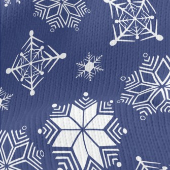 Snow And Snow Falling Stretch Jersey