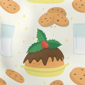 Delicious Biscuit Cake Lightweight Cotton Poplin