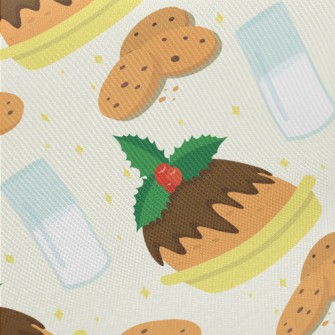 Delicious Biscuit Cake Midweight Cotton Poplin