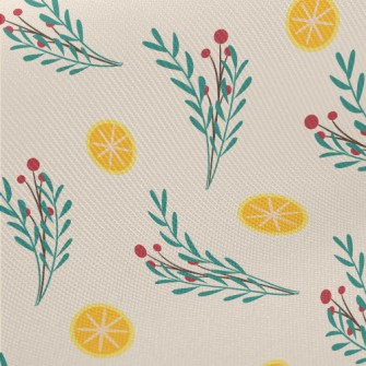 Warm Little Flowers Midweight Cotton Poplin