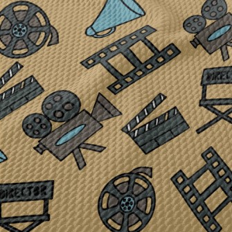 Film Camera Birdseye Piqué