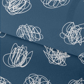 Draw Lines Casually Waterproof Oxford