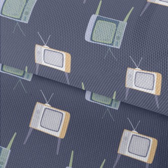 American Nostalgic TV Waterproof Oxford