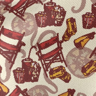 Director Chair Popcorn Waterproof Canvas