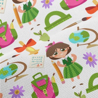 Study Hard Girl Performance Linen