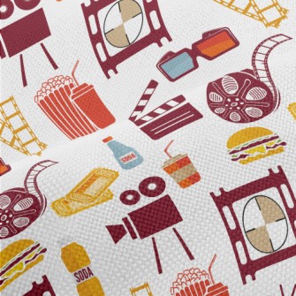 Negative Movie Popcorn Performance Linen