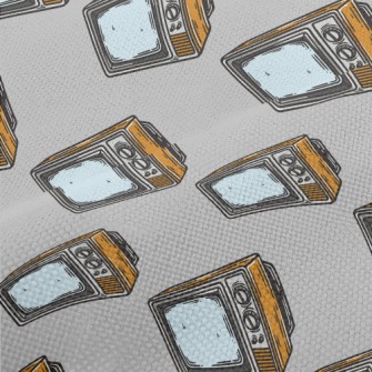 Antique Old TV Performance Linen