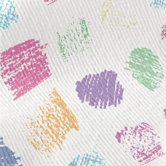Crayon Graffiti Color Blocks Standard Corduroy